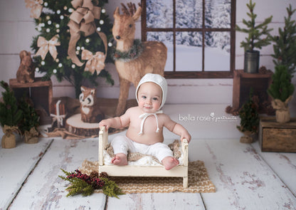 Vintage Wood Planks Mat Floor